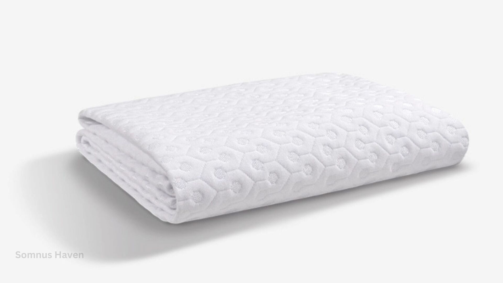 White textured blanket for decor, offering elegance and warmth in any room.