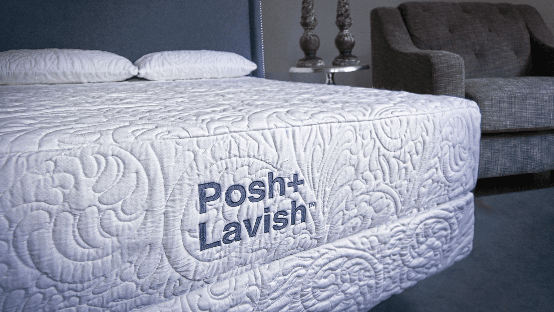 Posh+Lavish Memory Foam Fusion Mattress